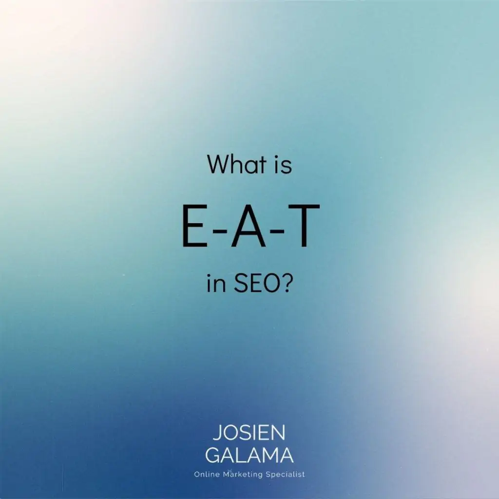 what is EAT in seo