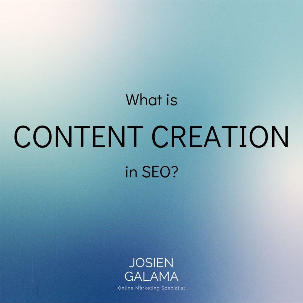what is content creation