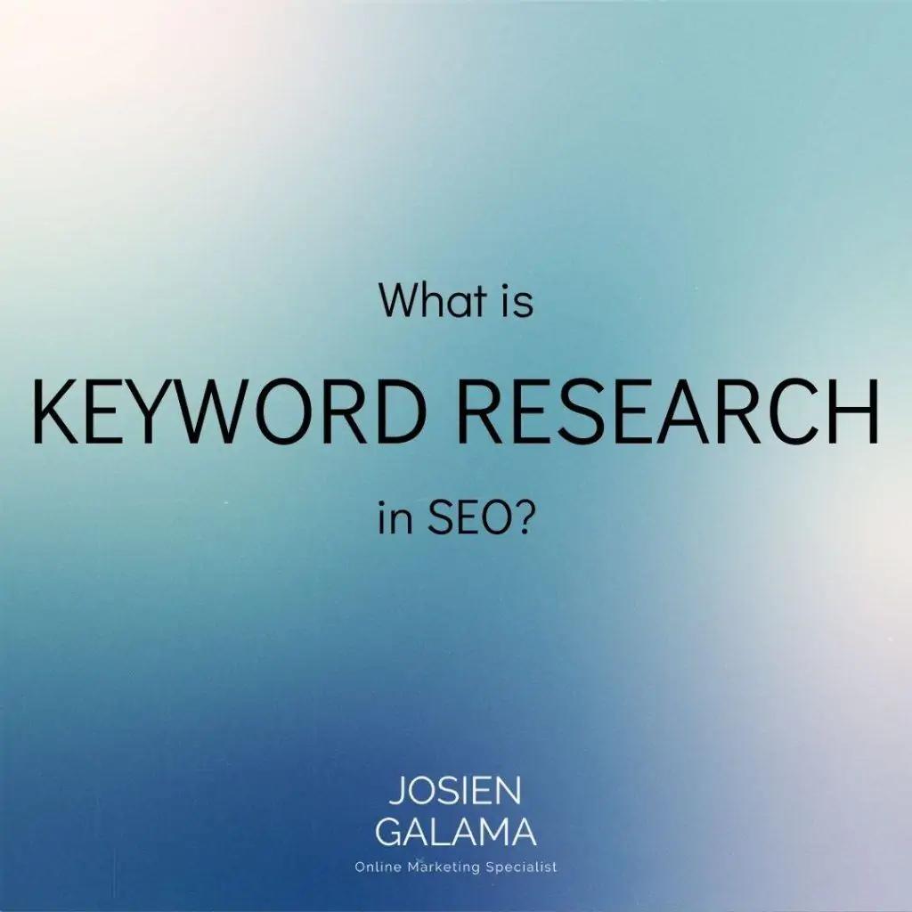what is keyword research
