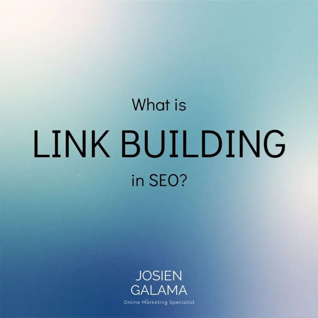 what is linkbuilding
